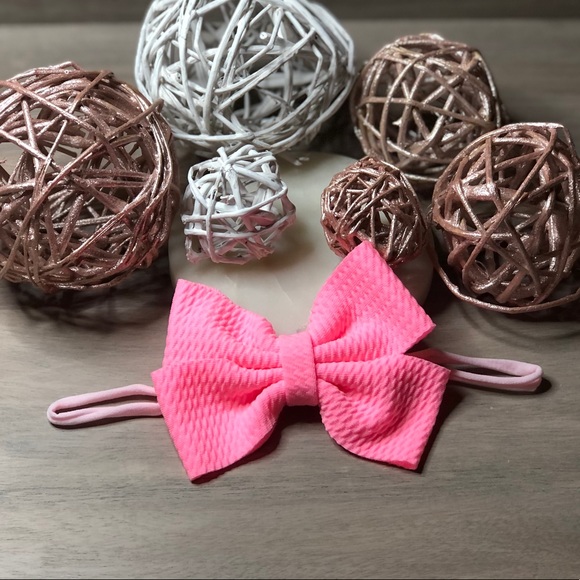 Other - BOW HEADBANDS!! Set of 10 infant bow headbands 🌈